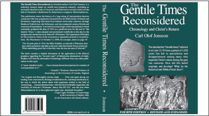 The Gentile Times Reconsidered – Carl Olof Jonsson (390 pages) with bonuses